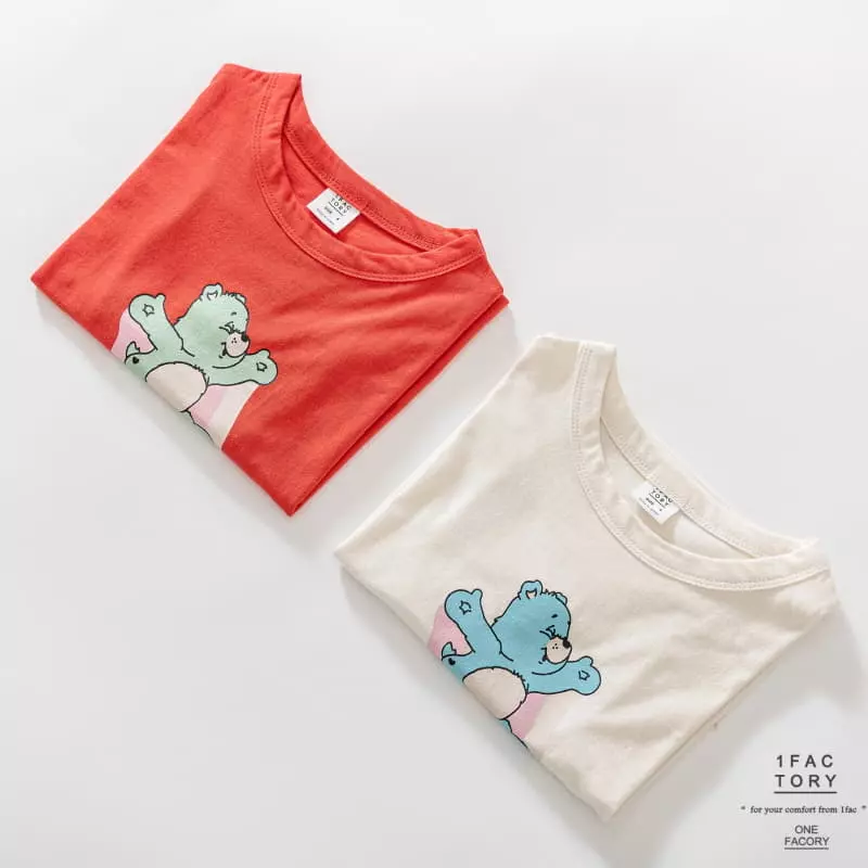 1 Fac - Korean Children Fashion - #toddlerclothing - Ice Cream Bear tee - 2