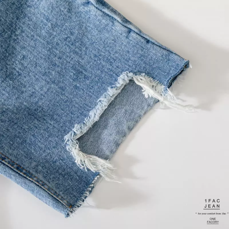 1 Fac - Korean Children Fashion - #toddlerclothing - Botton Vintage Jeans - 2