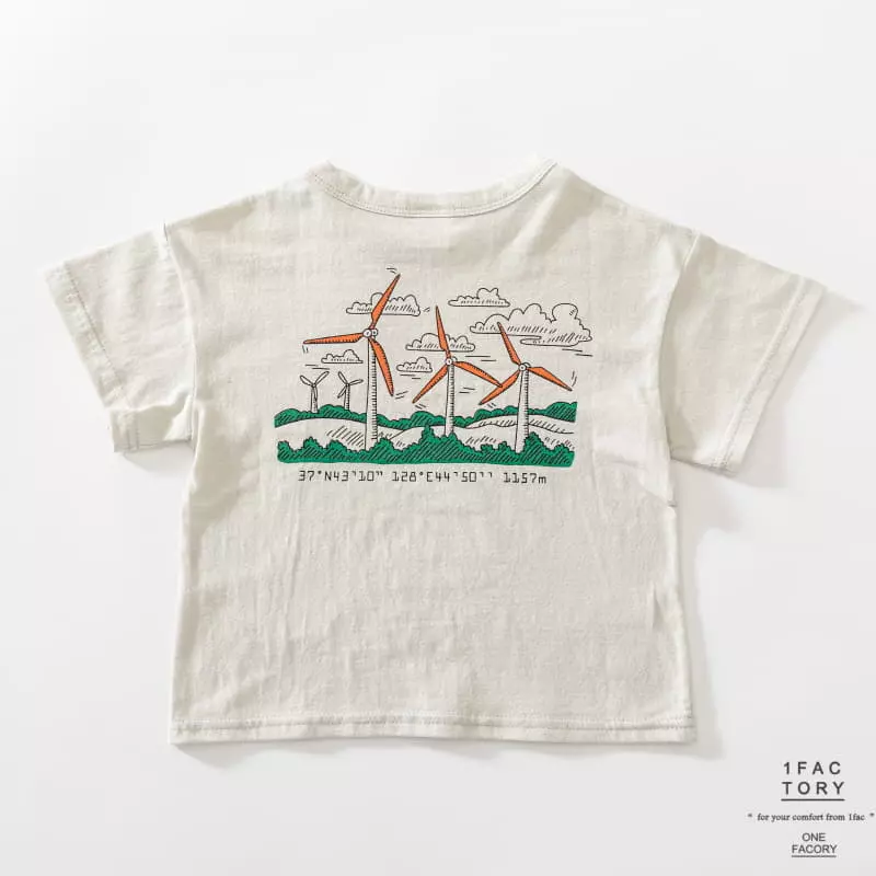 1 Fac - Korean Children Fashion - #toddlerclothing - Windy Tee - 9
