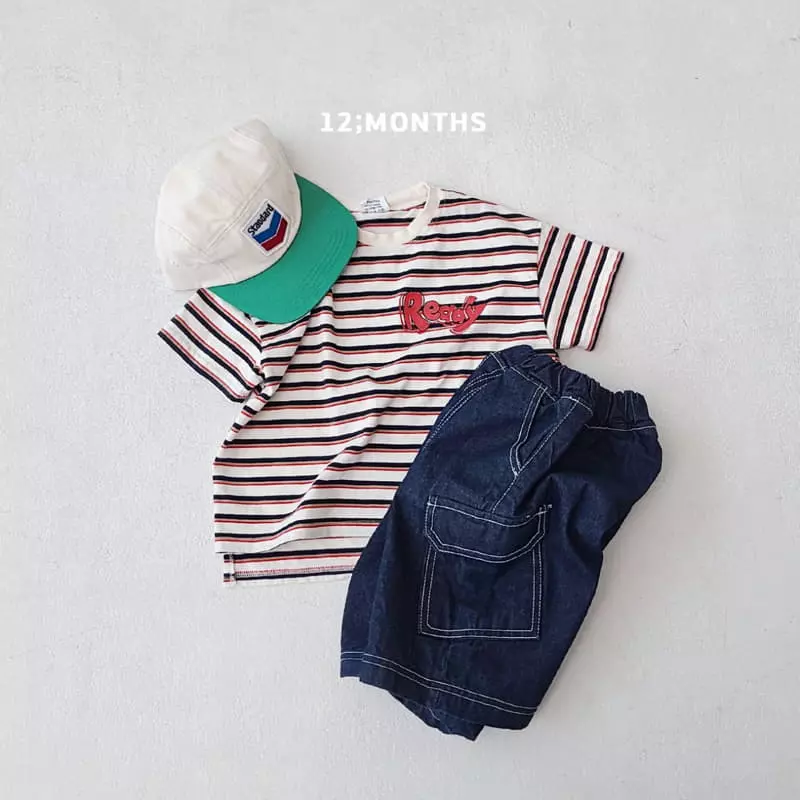 12 Month - Korean Children Fashion - #childofig - Ready Tee - 12