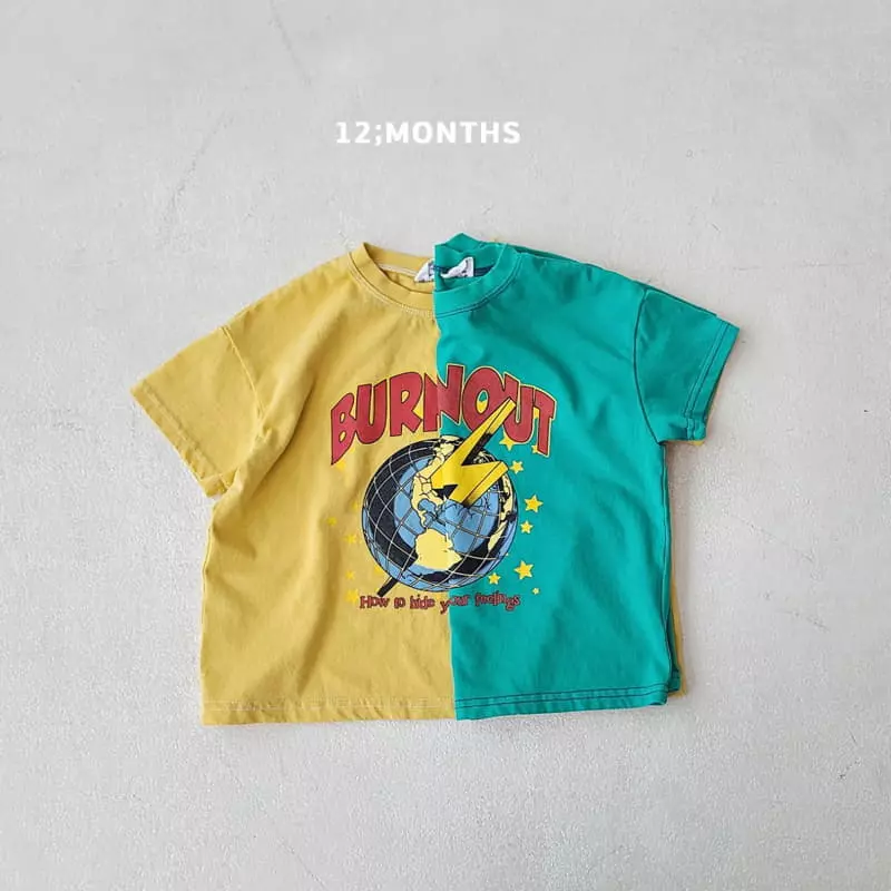 12 Month - Korean Children Fashion - #kidsstore - Burn Out Tee with Mom - 5