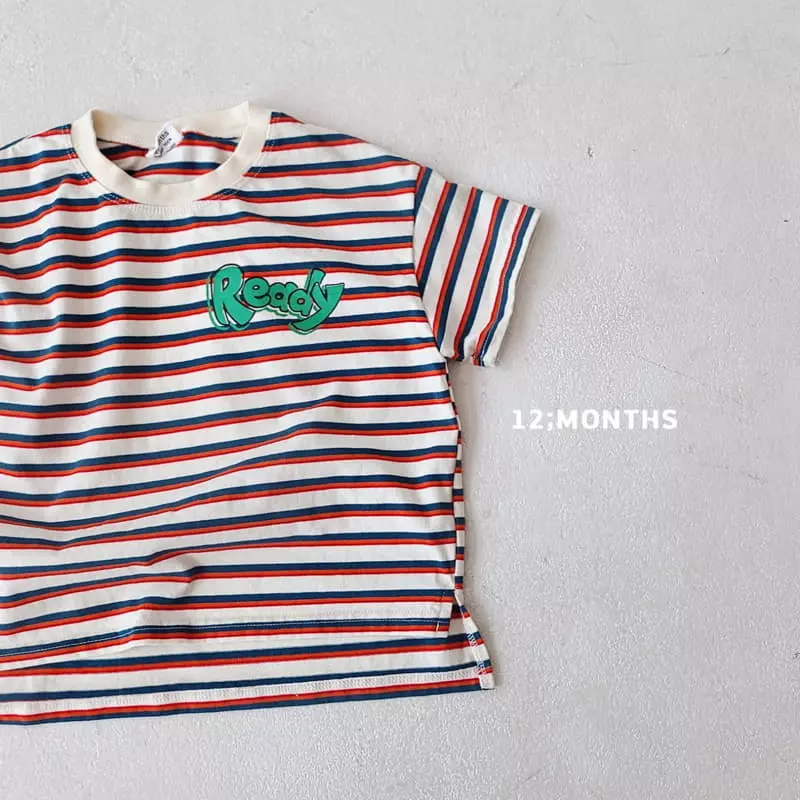 12 Month - Korean Children Fashion - #kidsshorts - Ready Tee - 4