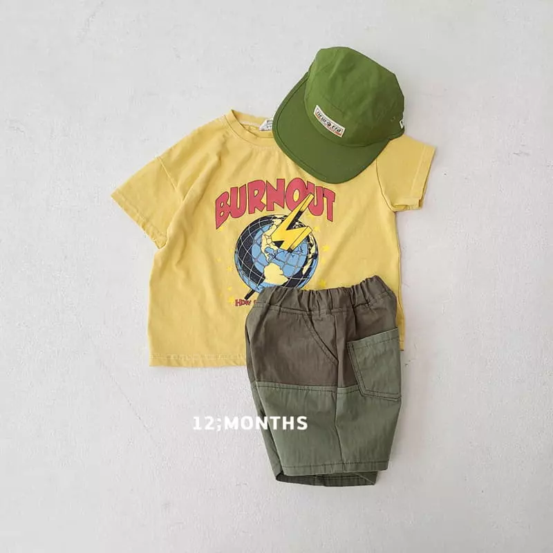 12 Month - Korean Children Fashion - #littlefashionista - Burn Out Tee with Mom - 8