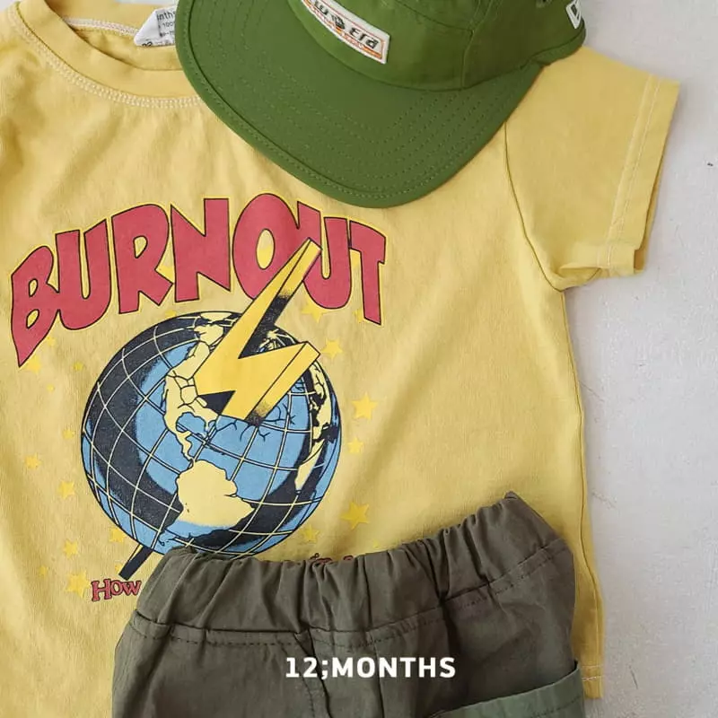12 Month - Korean Children Fashion - #magicofchildhood - Burn Out Tee with Mom - 9