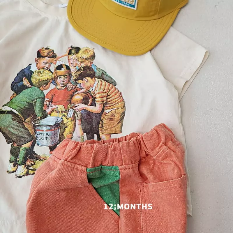 12 Month - Korean Children Fashion - #prettylittlegirls - Kid Short Sleeves Tee with Mom - 8