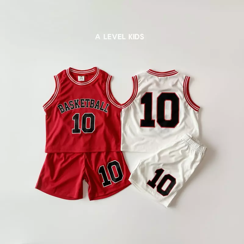 A Level - Korean Children Fashion - #Kfashion4kids - Dunk Top Bottom Set - 7