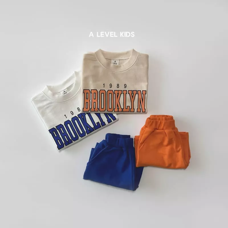 A Level - Korean Children Fashion - #childofig - Brooklyn Top Bottom Set - 10