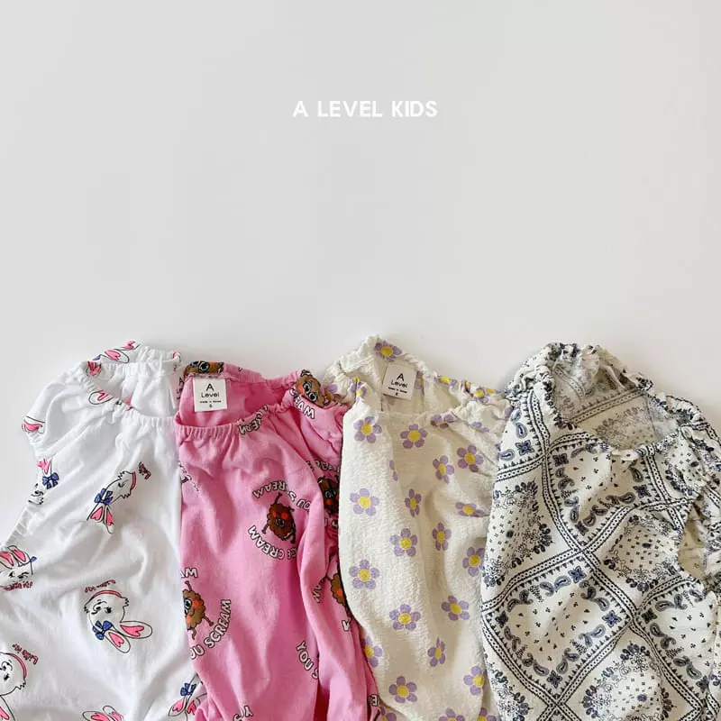A Level - Korean Children Fashion - #childrensboutique - Paint Sleeveless - 9