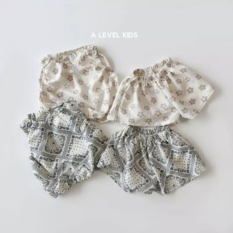 A Level - Korean Children Fashion - #discoveringself - Skirt Pants Top Bottom Set - 5