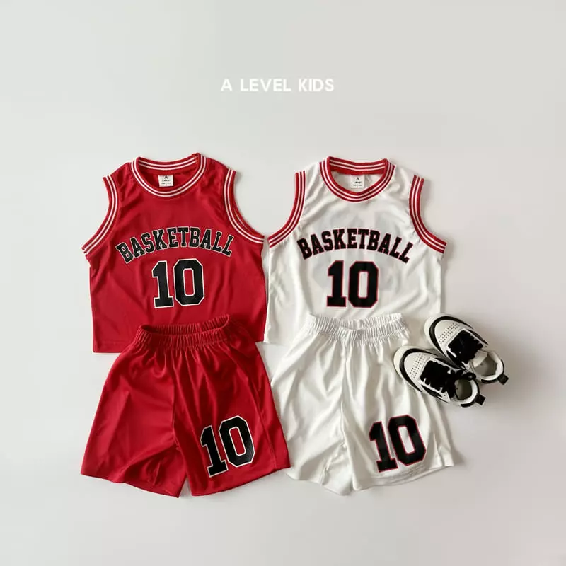 A Level - Korean Children Fashion - #discoveringself - Dunk Top Bottom Set - 2