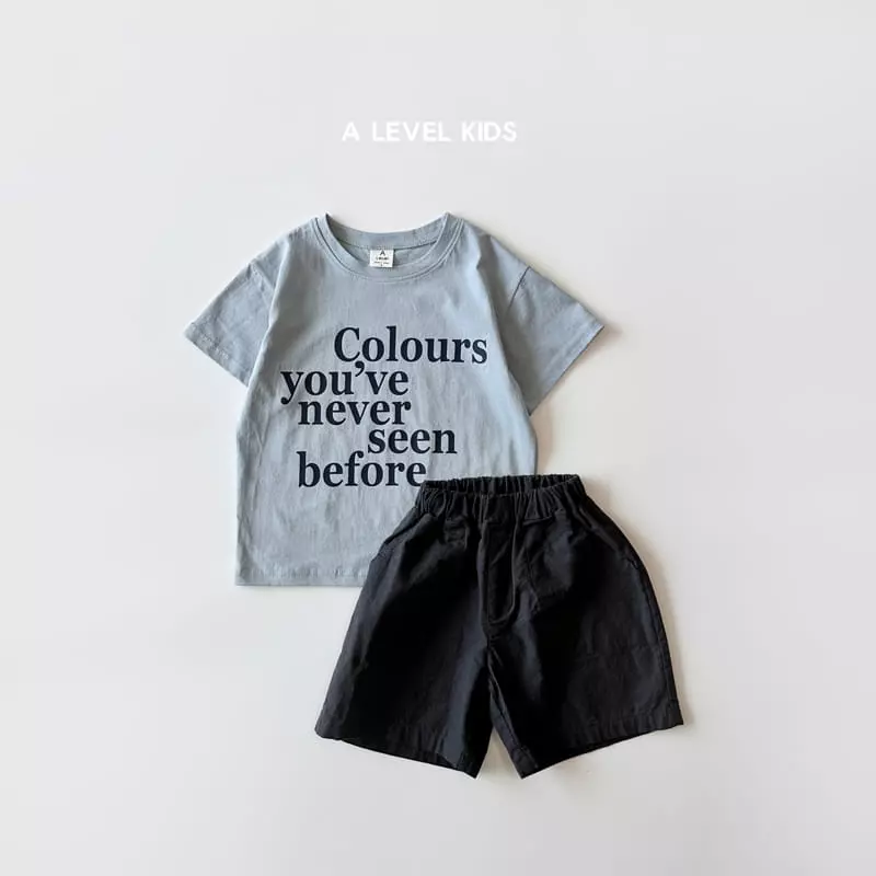 A Level - Korean Children Fashion - #kidzfashiontrend - Color Tee - 7