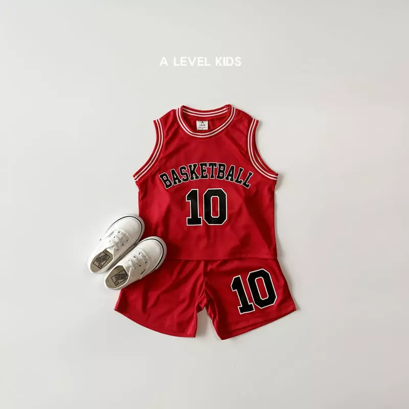 A Level - Korean Children Fashion - #kidzfashiontrend - Dunk Top Bottom Set - 6