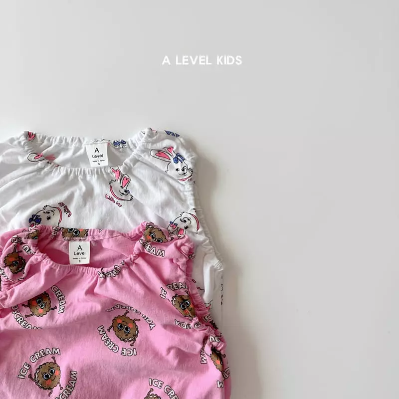A Level - Korean Children Fashion - #kidzfashiontrend - Paint Sleeveless
