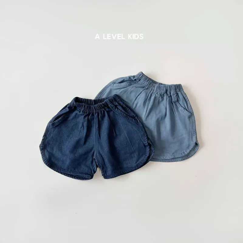 A Level - Korean Children Fashion - #magicofchildhood - Hazi Denim Shorts