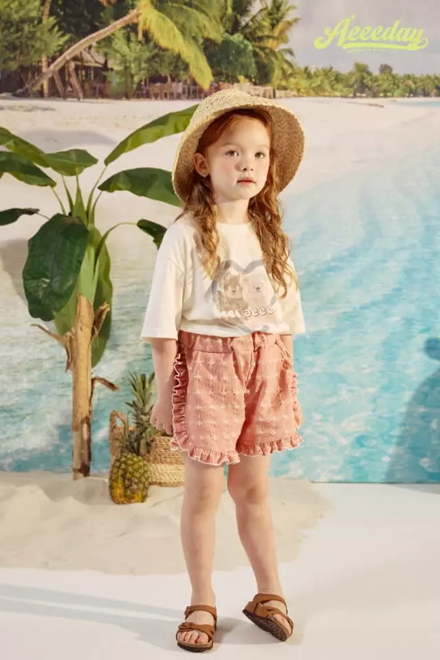 Aeeeday - Korean Children Fashion - #discoveringself - Heart Bear Tee - 10