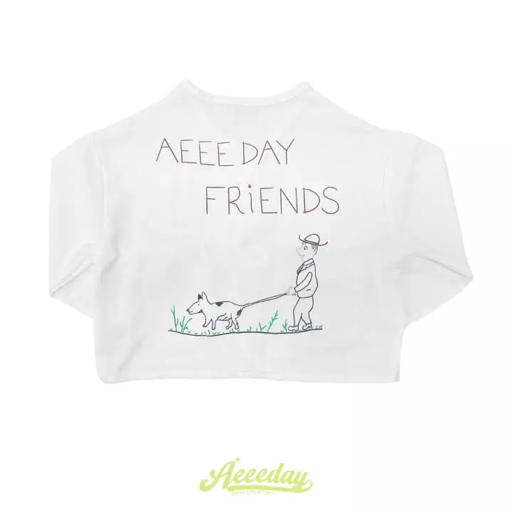 Aeeeday - Korean Children Fashion - #magicofchildhood - Friends Cardigan - 3