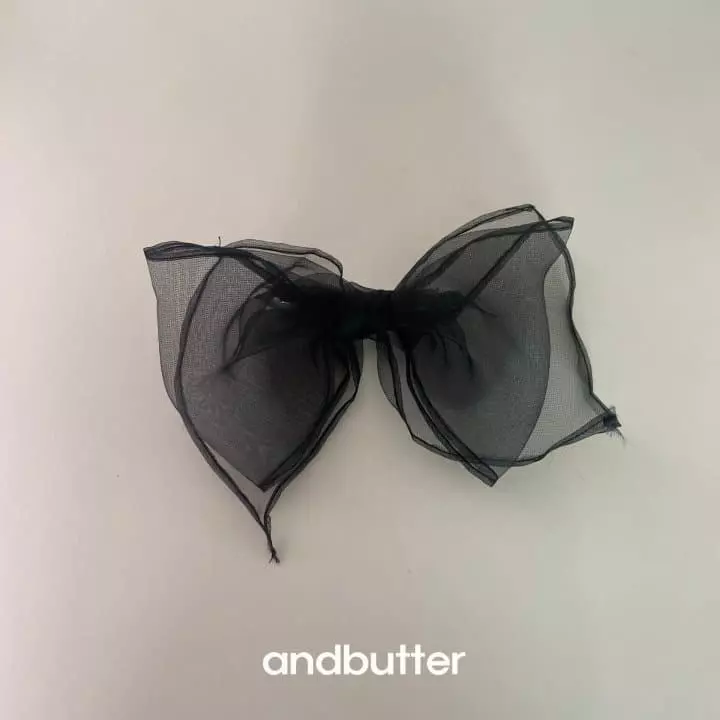Andbutter - Korean Children Fashion - #Kfashion4kids - Big Ribbon Hairpin - 8