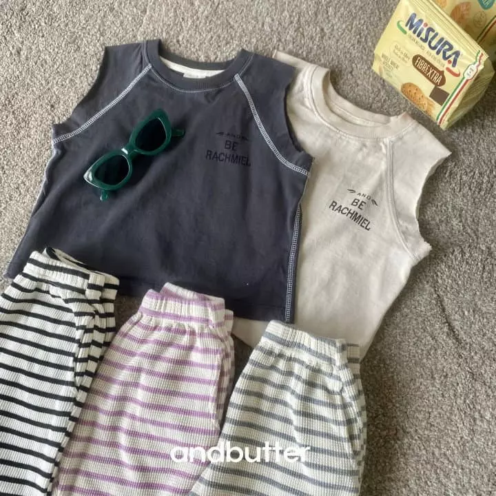 Andbutter - Korean Children Fashion - #childofig - And Sleeveless - 8