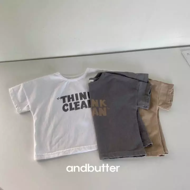 Andbutter - Korean Children Fashion - #childofig - Think Tee - 5