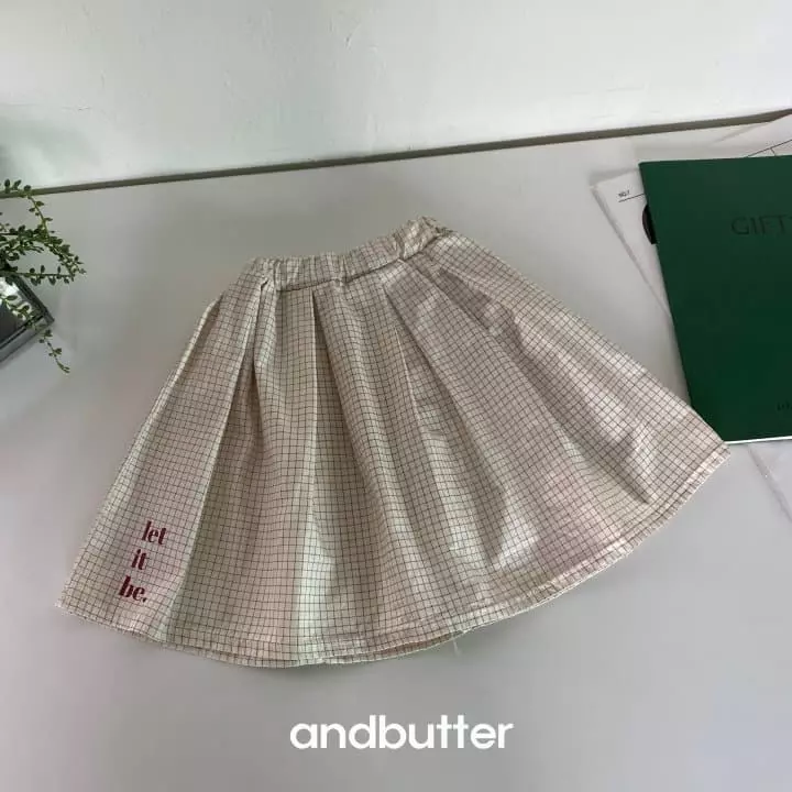 Andbutter - Korean Children Fashion - #childofig - French Skirt - 4