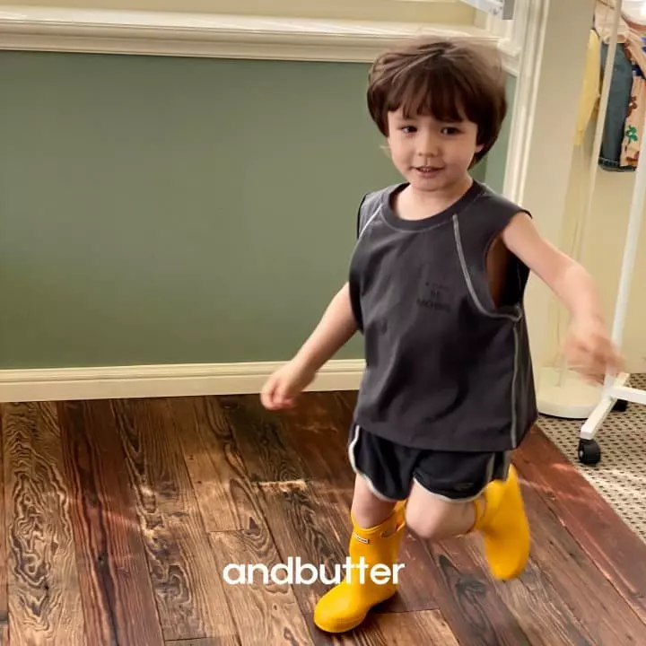 Andbutter - Korean Children Fashion - #childrensboutique - And Sleeveless - 10
