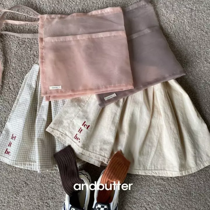 Andbutter - Korean Children Fashion - #designkidswear - See Through Apron - 7