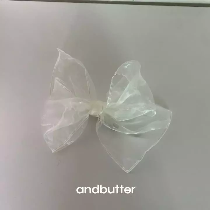 Andbutter - Korean Children Fashion - #designkidswear - Big Ribbon Hairpin - 2