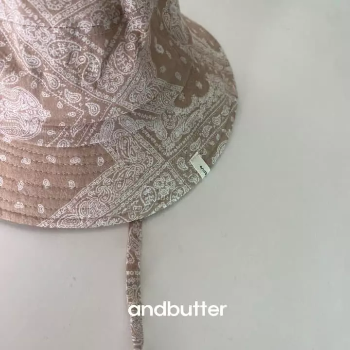 Andbutter - Korean Children Fashion - #designkidswear - Paisely Bucket Hat - 4