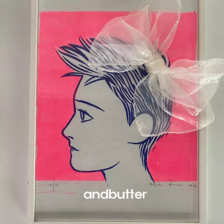 Andbutter - Korean Children Fashion - #discoveringself - Big Ribbon Hairpin - 3