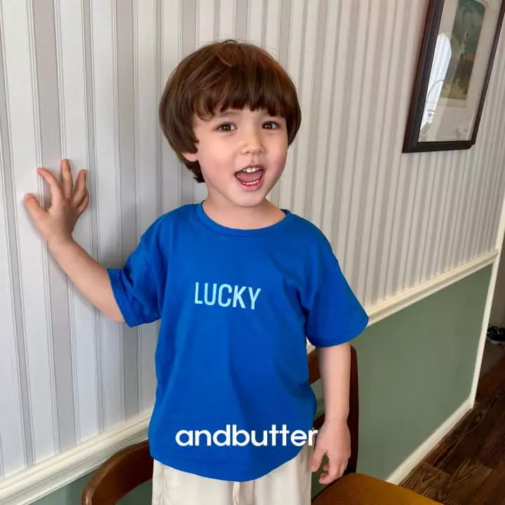 Andbutter - Korean Children Fashion - #fashionkids - Lucky Tee - 12