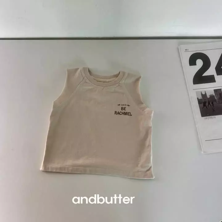 Andbutter - Korean Children Fashion - #kidsstore - And Sleeveless
