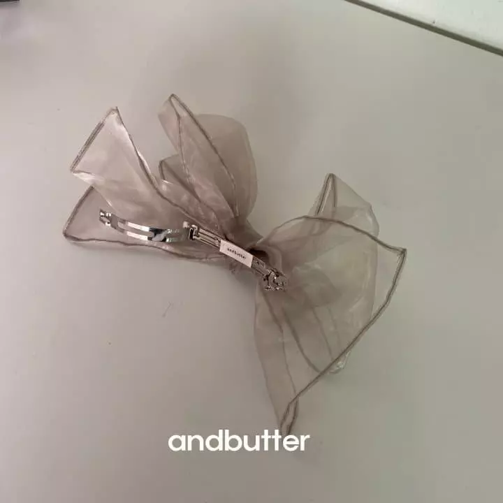 Andbutter - Korean Children Fashion - #kidsstore - Big Ribbon Hairpin - 6
