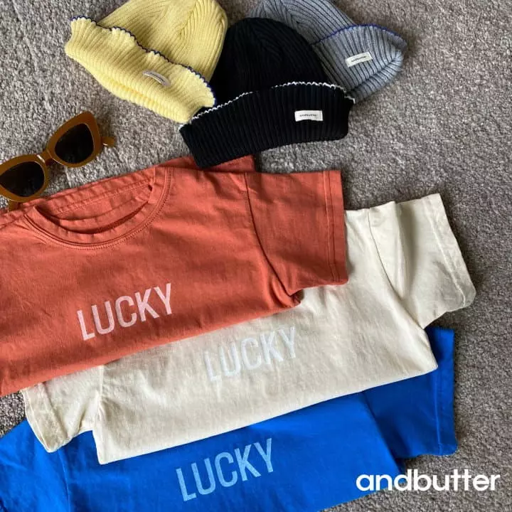 Andbutter - Korean Children Fashion - #kidzfashiontrend - Lucky Tee