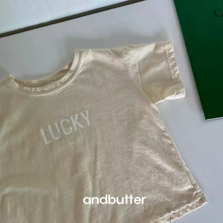 Andbutter - Korean Children Fashion - #littlefashionista - Lucky Tee - 3