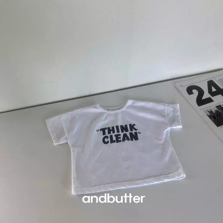 Andbutter - Korean Children Fashion - #littlefashionista - Think Tee