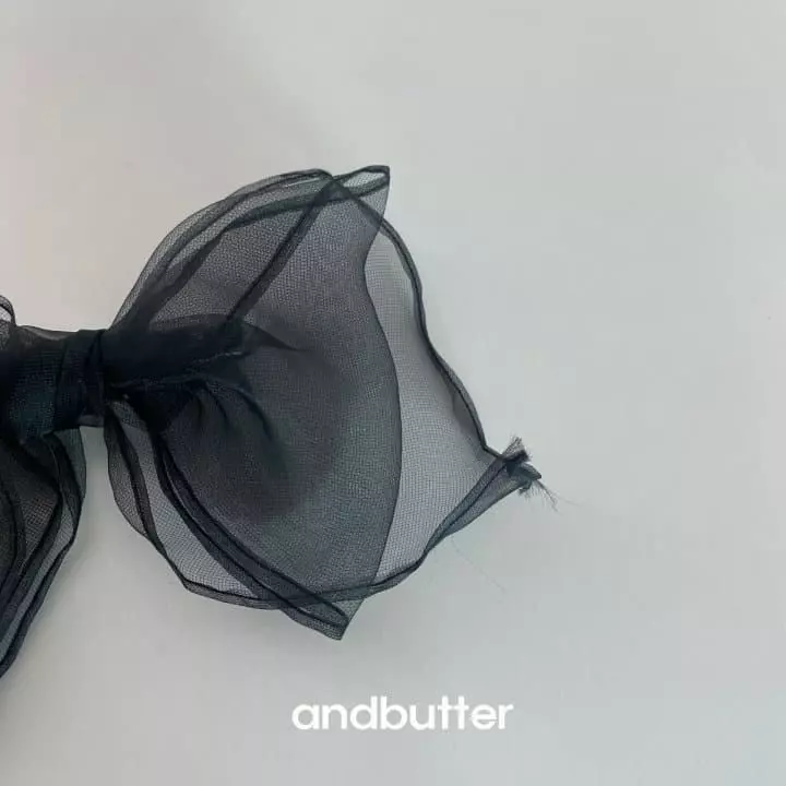 Andbutter - Korean Children Fashion - #littlefashionista - Big Ribbon Hairpin - 9