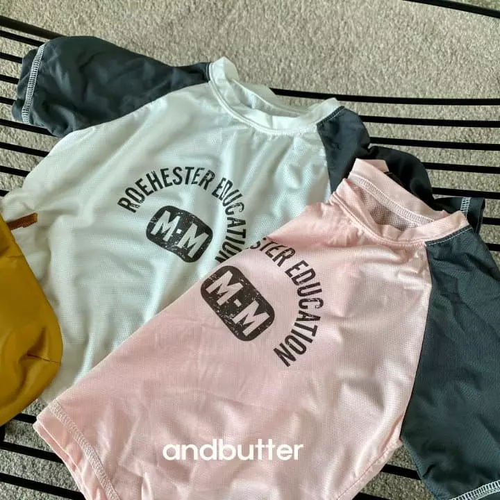 Andbutter - Korean Children Fashion - #magicofchildhood - Mesh Tee - 7
