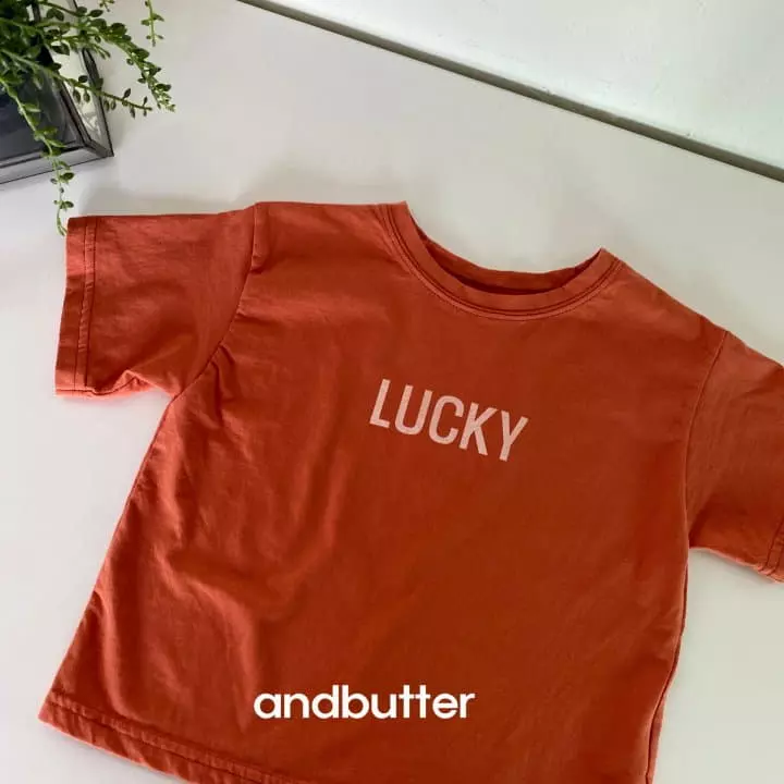 Andbutter - Korean Children Fashion - #minifashionista - Lucky Tee - 5