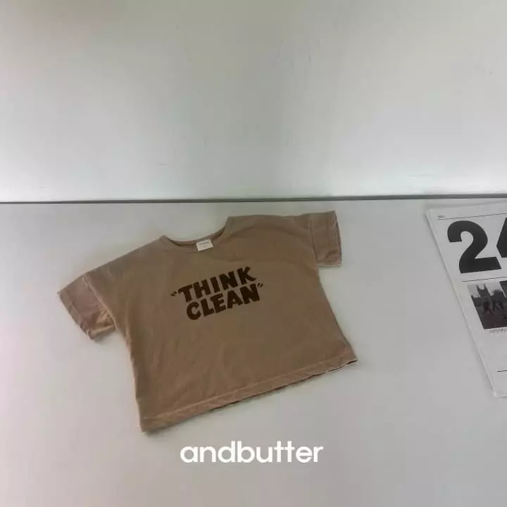 Andbutter - Korean Children Fashion - #minifashionista - Think Tee - 3