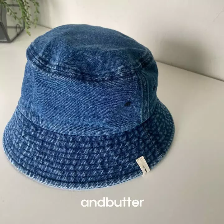 Andbutter - Korean Children Fashion - #prettylittlegirls - Denim Bucket Hat