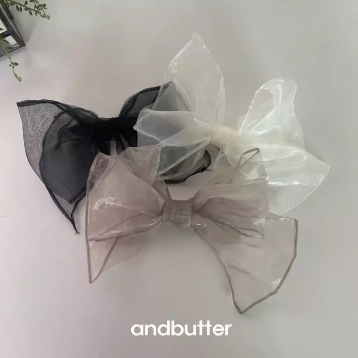 Andbutter - Korean Children Fashion - #prettylittlegirls - Big Ribbon Hairpin - 12