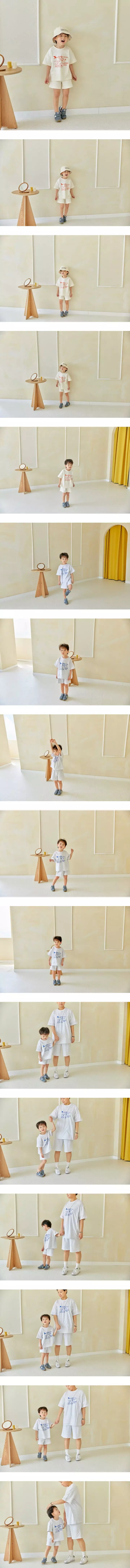 Angelot - Korean Children Fashion - #kidsstore - Summer Dog Top Bottom Set