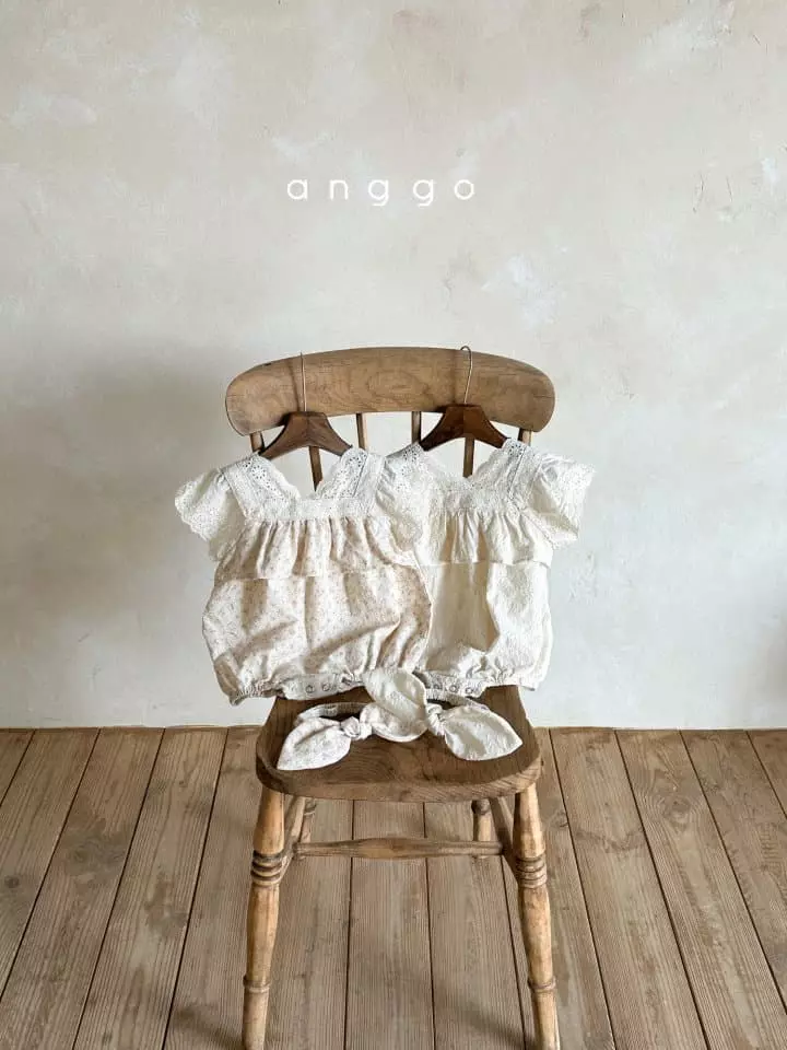 Anggo - Korean Baby Fashion - #babyboutique - Rosemary Bodysuit Flower - 6