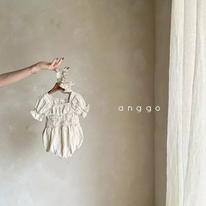 Anggo - Korean Baby Fashion - #smilingbaby - Earl Grey Bodysuit - 4