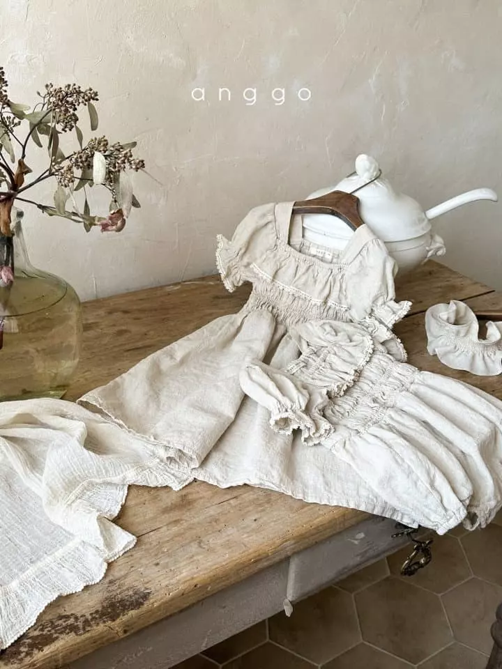 Anggo - Korean Baby Fashion - #babyclothing - Earl Grey Bodysuit - 6