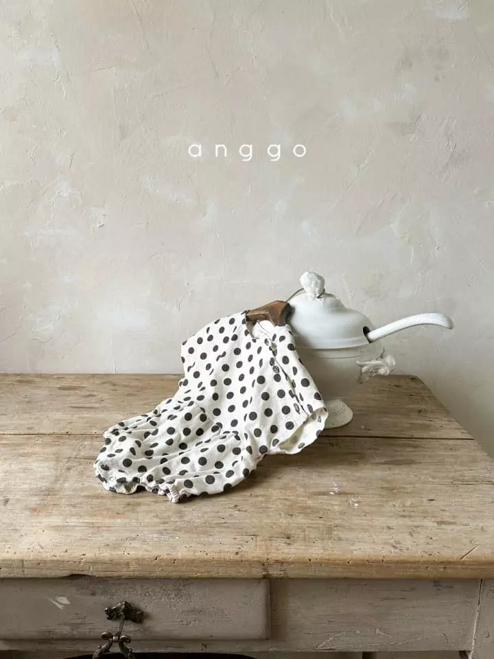 Anggo - Korean Baby Fashion - #babyoutfit - Choco Chip Bodysuit - 5