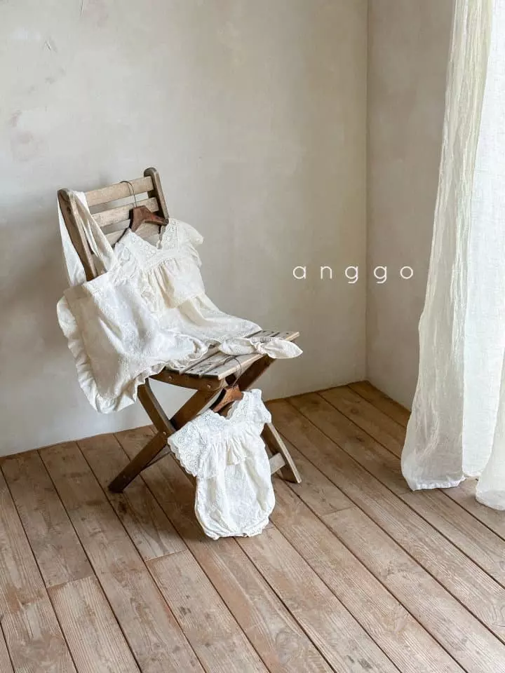 Anggo - Korean Baby Fashion - #onlinebabyboutique - Rosemary Bodysuit Flower - 4