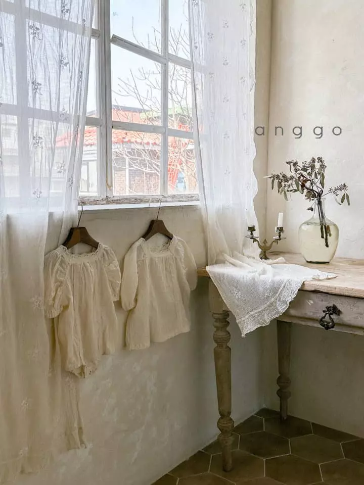 Anggo - Korean Baby Fashion - #smilingbaby - Cream Cheese Bodysuit - 6