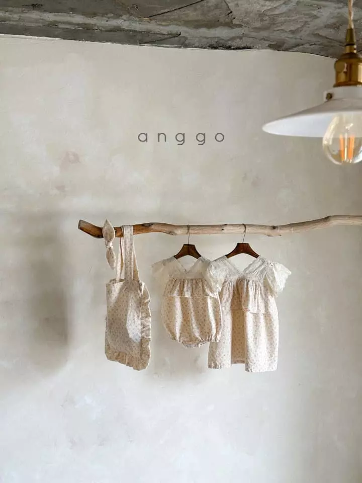Anggo - Korean Baby Fashion - #smilingbaby - Rosemary Bodysuit Flower - 5