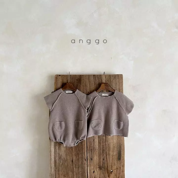 Anggo - Korean Children Fashion - #Kfashion4kids - Waffle Tee - 8